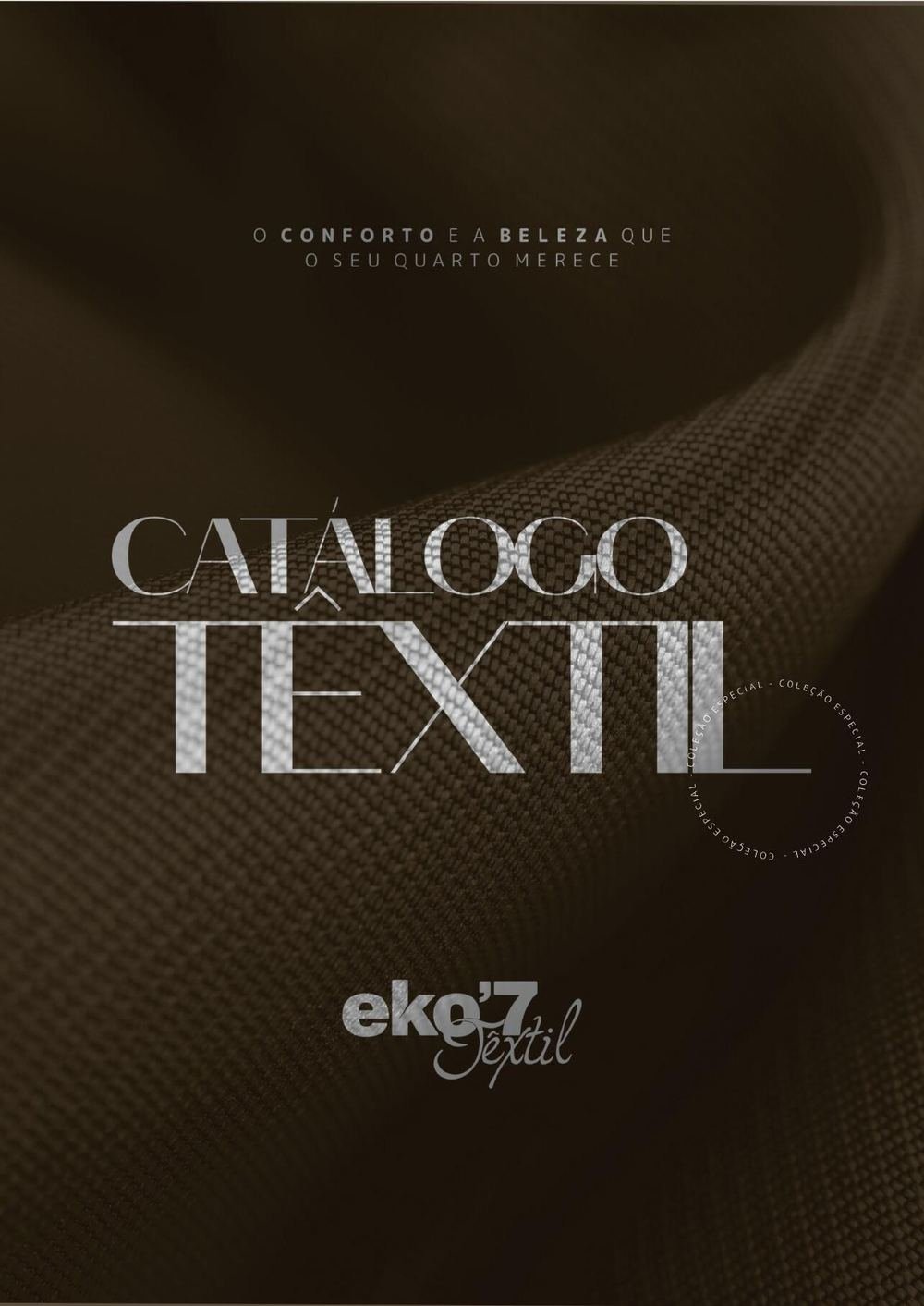 Capa do Catálogo Textil Eko'7