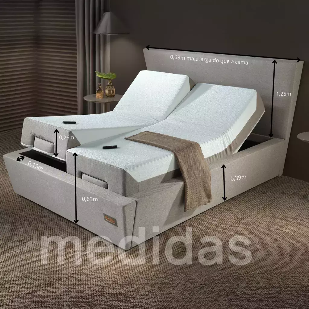Cama Articulada Eko'7 FlexiBed Gran Jaguar - foto 6